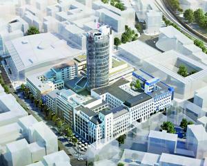 Abb. TurmQuartier Pforzheim Raum Erlebnis Banking Sparkasse Pforzheim Calw